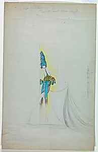 Costume Design: Fairbanks Twins, for Ziegfeld Follies of 1920