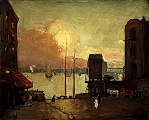 Cumulus Clouds, East River