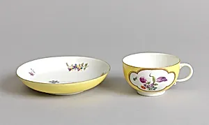 Cup and Saucer by Meissen Porcelain Manufactory, German, active from 1710 to the present