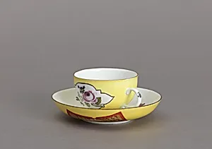 Cup and Saucer by Meissen Porcelain Manufactory, German, active from 1710 to the present