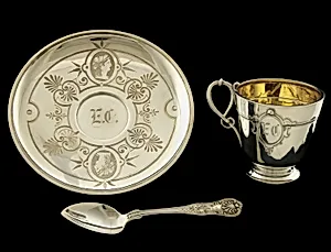 Cup from Elizabeth Winthrop Chanler's Christening Silver by John R. Wendt