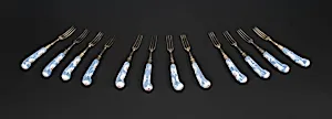 Cutlery by George W. Adams, English, n.d.