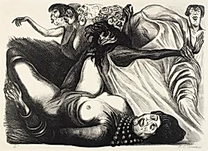 Dance (Dead Woman) (Mujeres I - 1935) (Reclining Figure)