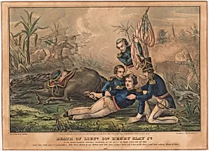 Death of Lieutenant Henry Clay Jr.