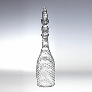 Decanter and stopper by Unknown