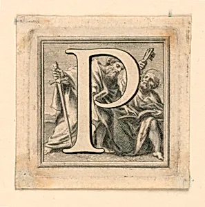 Decorated Capital Letter P