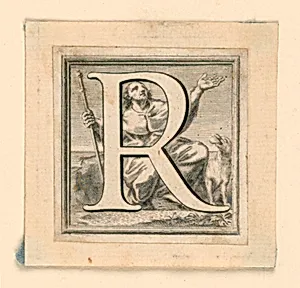 Decorated Capital Letter R