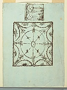 Decorated Ceiling and Wall