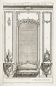 Decoration de Lambris pour un Cabinet (Decoration for Panelling for an Office)