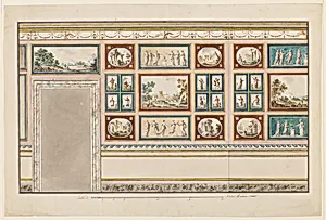 Decoration of a Wall as a Picture Gallery