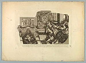 Decorations by Lebrun and Mignard at the Palace of Versailles by Unknown
