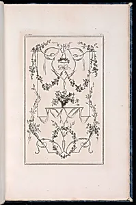Decorative Panel Design by Pierre Ranson, French, 1736–1786