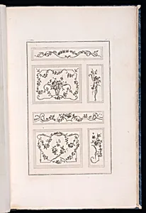Decorative Panel Designs by Pierre Ranson, French, 1736–1786