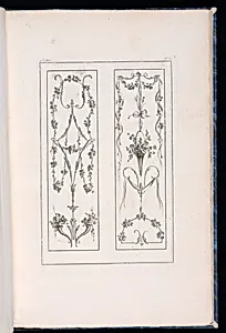 Decorative Panel Designs by Pierre Ranson, French, 1736–1786