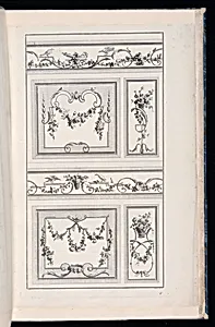 Decorative Panel Designs by Pierre Ranson, French, 1736–1786
