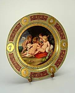 Decorative Plate and Stand