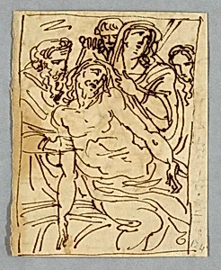 Deposition of Christ by Felice Giani, Italian, 1758–1823