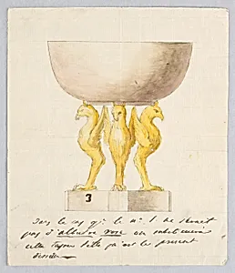 Design for a Bowl by Luigi Righetti, Italian, 1780 - 1819