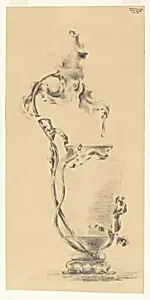 Design for a Bronze Mounted Vase