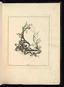 Design for a Cartouche Evoking War