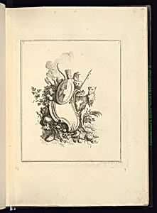 Design for a Cartouche Representing the Continent of Asia