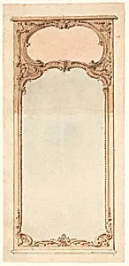 Design for a Carved Mirror Frame