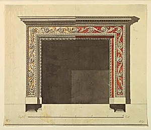 Design for a Chimneypiece by Unknown