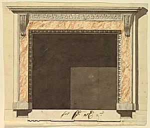 Design for a Chimneypiece by Unknown