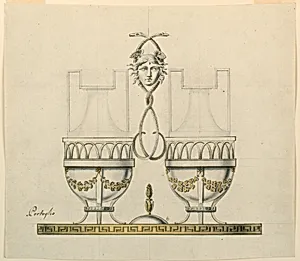 Design for a Cruet Frame with Alternative Suggestions