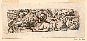 Design for a Grotesque Frieze