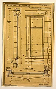 Design for a Mass-Operational House Designed by Hector Guimard, Standard Window Design