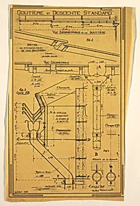 Design for a Mass-Operational House Designed by Hector Guimard, Drainspout Construction