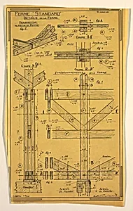 Design for a Mass-Operational House Designed by Hector Guimard, Support Construction