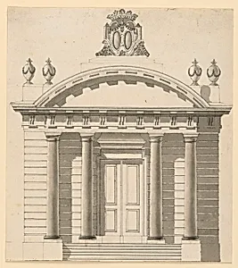 Design for a Mausoleum by Unknown