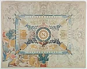 Design for a painted ceiling