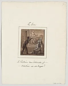 Design for a Painted Porcelain Plate, Le Lion (Leo) from the Le Zodiaque Travesti (The Farcical Zodiac) Service