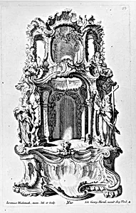 Design for a Rocaille Apse by Jeremias Wachsmuth, German, 1684–1771