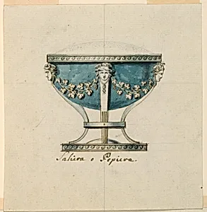 Design for a Salt or Pepper Cellar