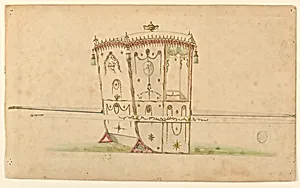 Design for a Sedan Chair by Unknown