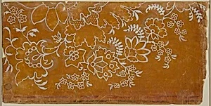 Design for a Silk Damask by Unknown