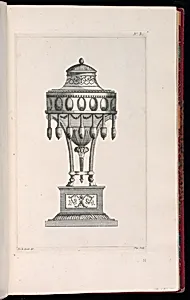 Design for a Sugar Bowl with Spoons