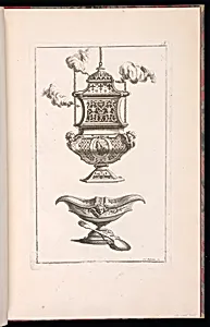 Design for a Thurible, Boat and Spoon by Thomas Lainé, French, 1682 – 1739