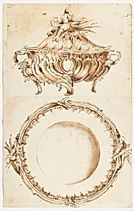 Design for a Tureen and a Platter