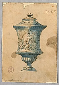 Design for a Vase by Unknown