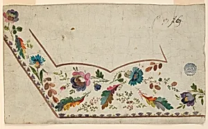 Design for a Waistcoat by Unknown