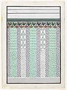 Design for a Wallpaper with Alternative Pattern