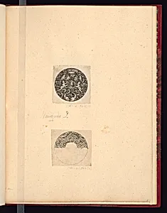 Design for a Watchcase Lid or Medallion