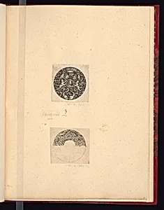 Design for a Watchcase Lid or Medallion