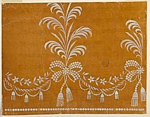 Design for a Woven Border of the "Fabrique de St. Ruf"
