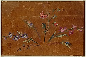 Design for a Woven Fantastic Plant of the "Fabrique de St. Ruf"